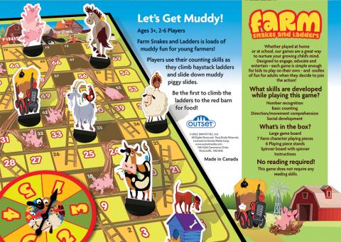 Farm Snakes and Ladders