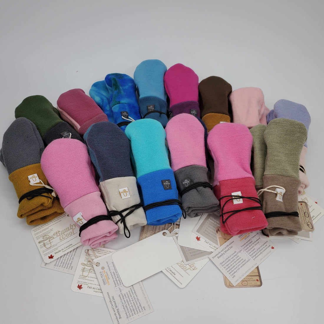Bumby Wool Mitts - Baby Thumbless