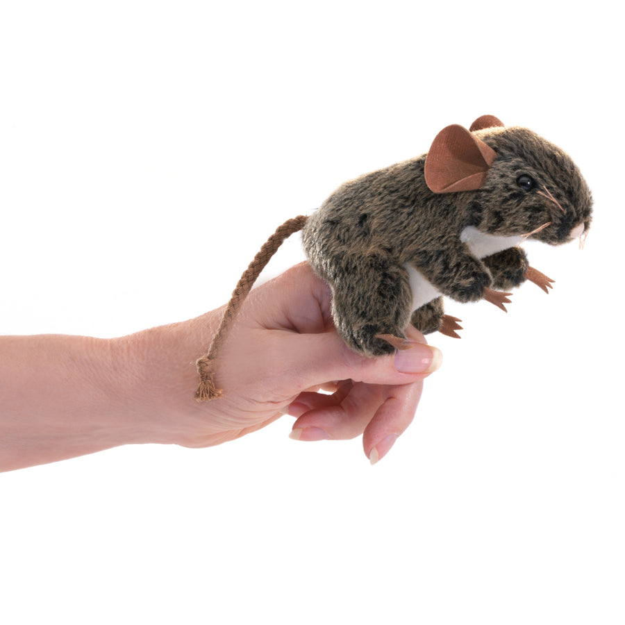 Mini Field Mouse Finger Puppet
