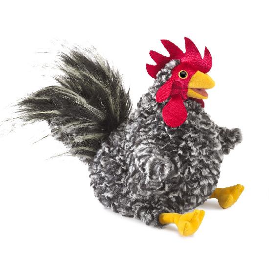 Barred Rock Rooster Puppet