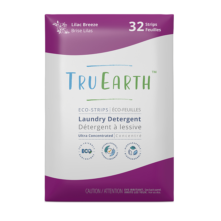 Tru Earth Eco-strips Laundry Detergent (Lilac Breeze) 32 loads