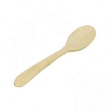 Wood 12cm Spoon