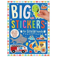 Blue Big Stickers for Little Hands Activity Book