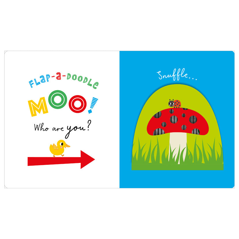 Flap-A-Doodle Moo! Board Book