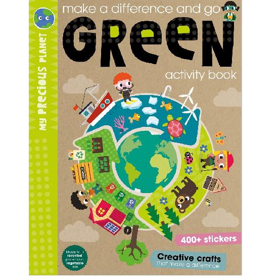 Make a Difference & Go Green Activity Book