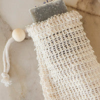Agave Woven Soap Scrubber Bag