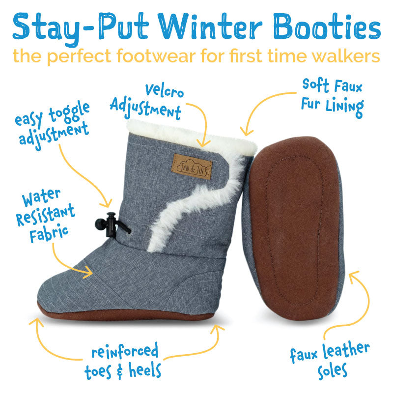 Stay Put Winter Booties