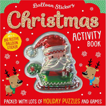 Balloon Stickers Christmas Activity Book