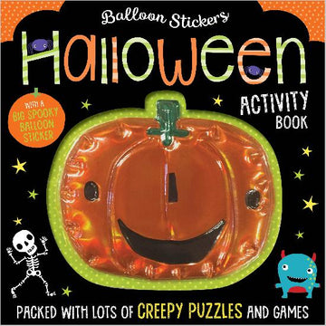 Balloon Stickers Halloween Activity Book