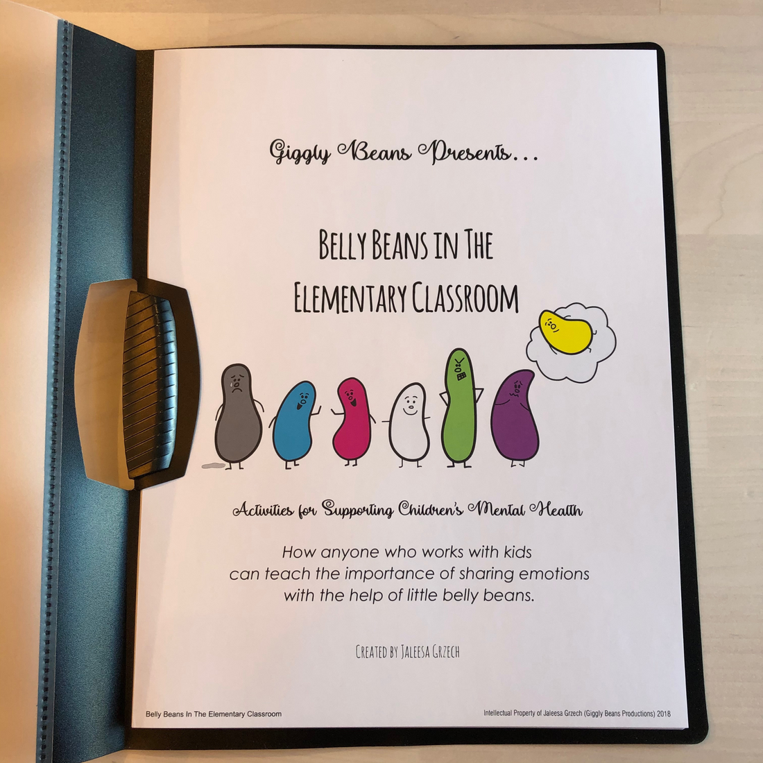 Giggly Beans - Belly Beans In The Elementary Classroom Resource