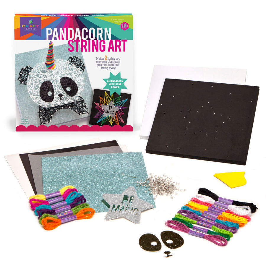 Craft-tastic Pandacorn String Art
