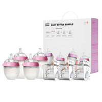 Soft Hygienic Silicone Baby Bottle Bundle