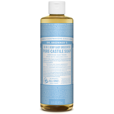Pure Castile Liquid Soap — Unscented