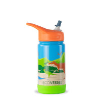 The Frost Insulated Stainless Steel Straw Bottle 12oz