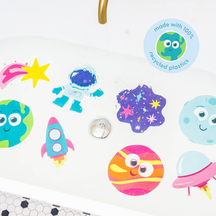 GloPals Grip Bathtub Stickies