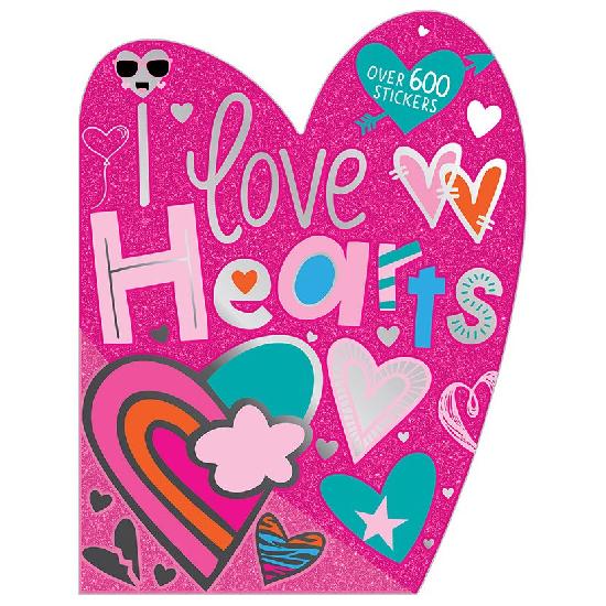 Make Believe Ideas I Love Hearts Sticker Activity Book