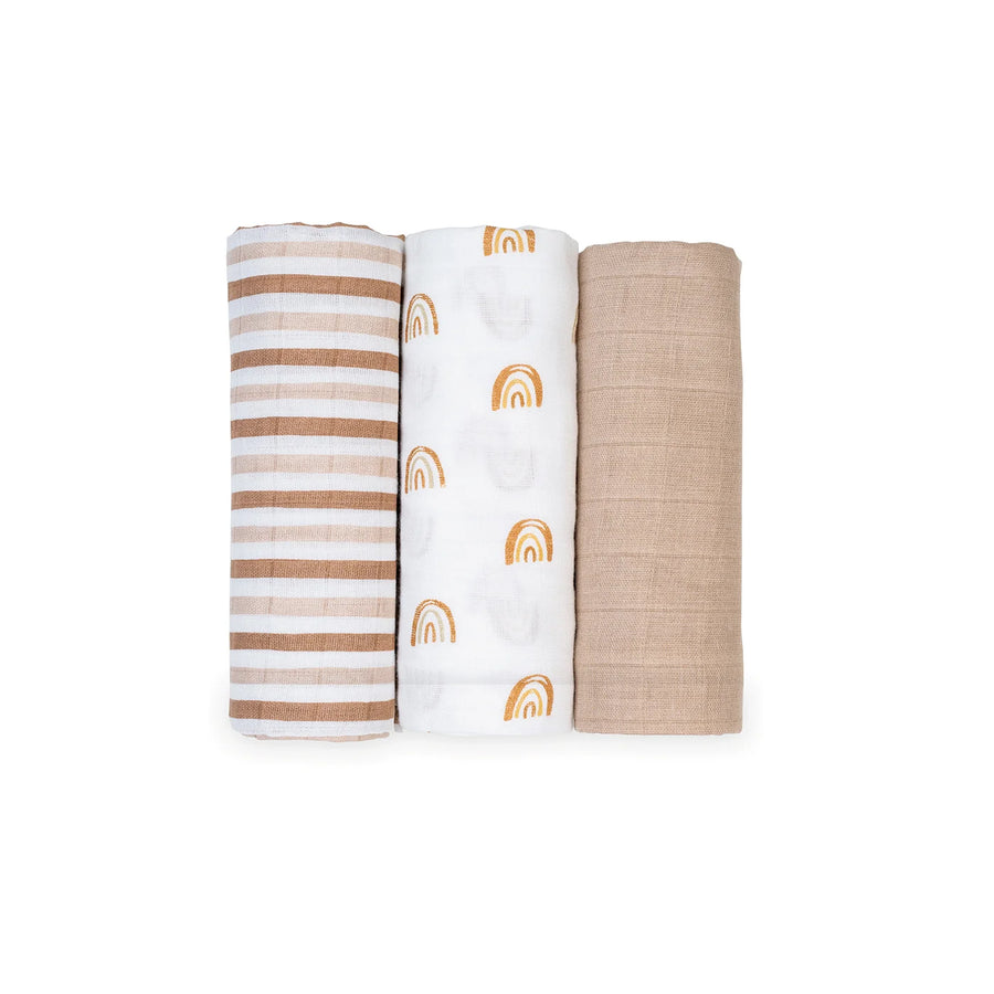 Cotton Receiving Blankets - 3 pack