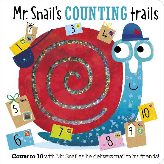 Make Believe Ideas Mr. Snails Counting Trails Book