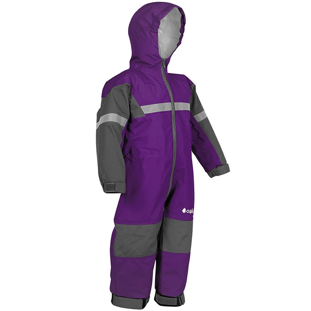 Oaki trail rain suit in purple