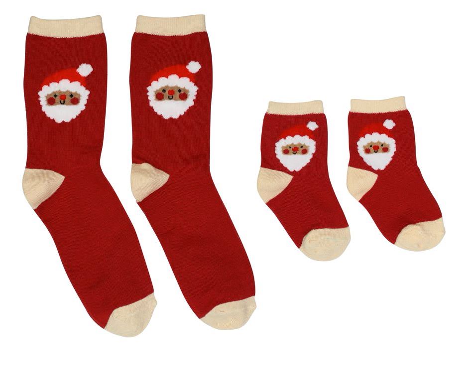 Holiday Parent & Baby Sock Set