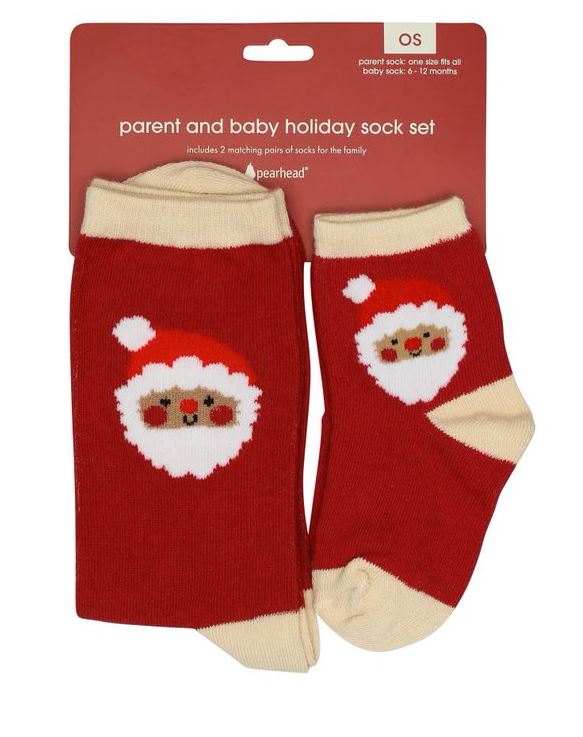 Holiday Parent & Baby Sock Set