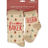 Holiday Parent & Baby Sock Set