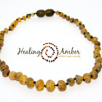 Healing Amber Bracelet/Anklet 5.5-9" Length