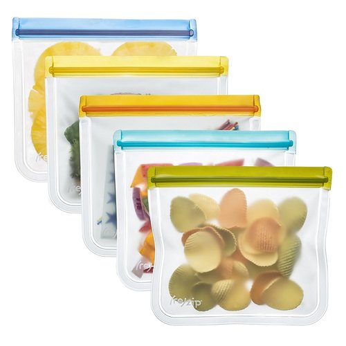 ReZip 5 pack Lay Flat Lunch Bags