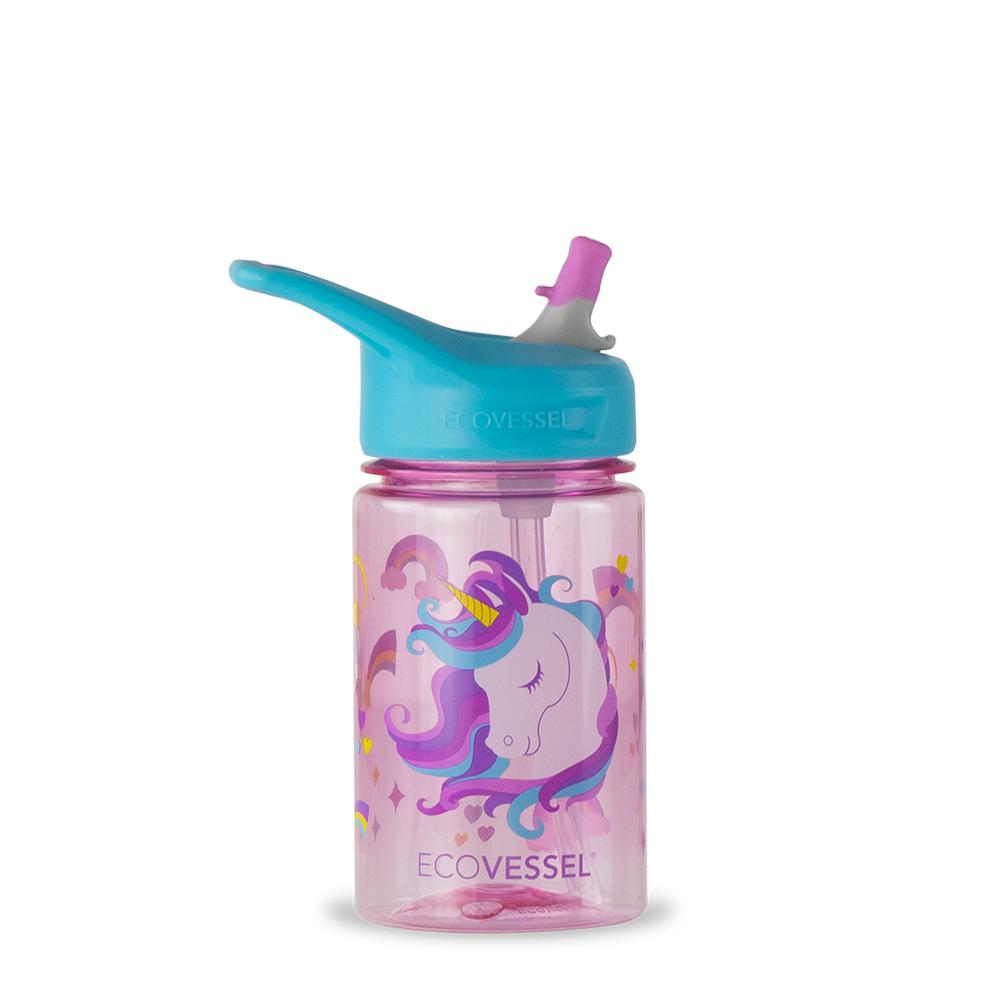 The SPLASH Kids Tritan Water Bottle with Straw Top 12oz