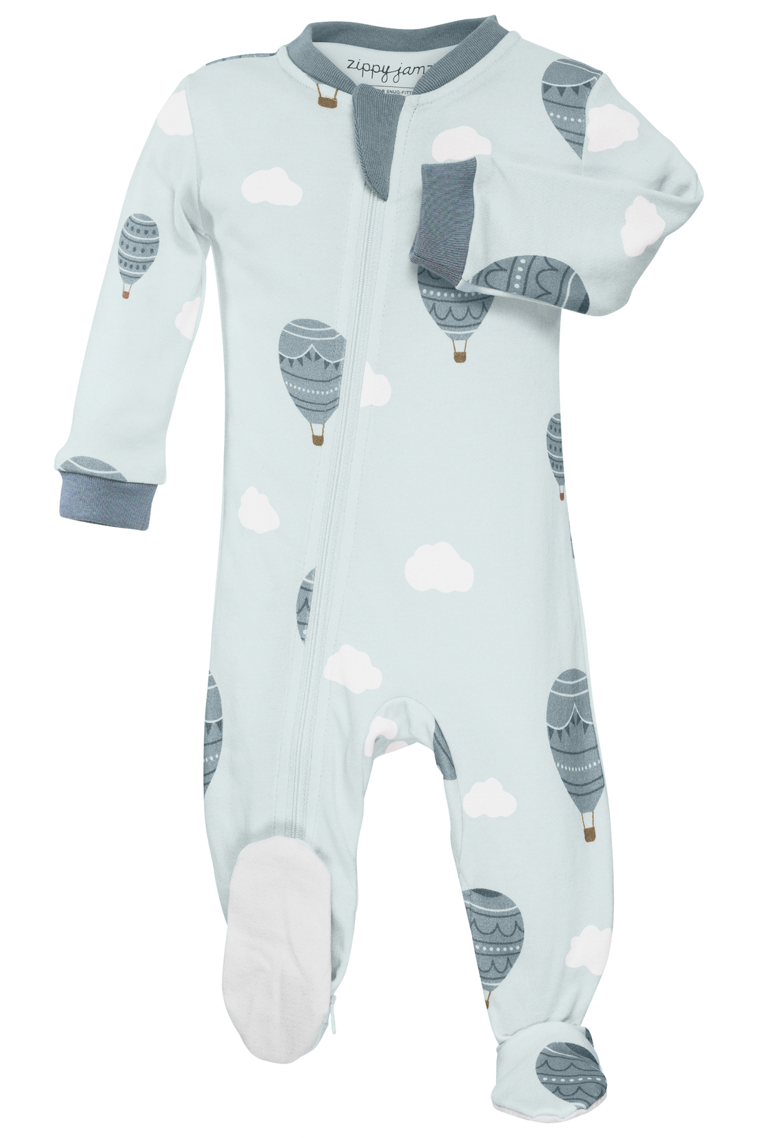 ZippyJamz Preemie & Newborn Footed Pajamas