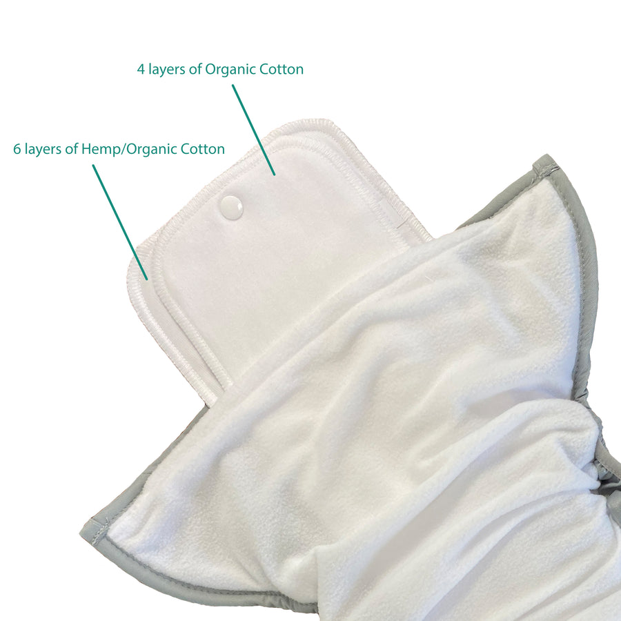 Thirsties X-Large Snap Pocket Diaper
