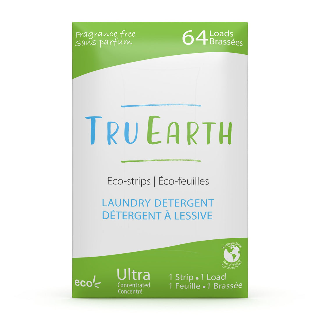 Laundry Detergent Eco-strips - Fragrance Free