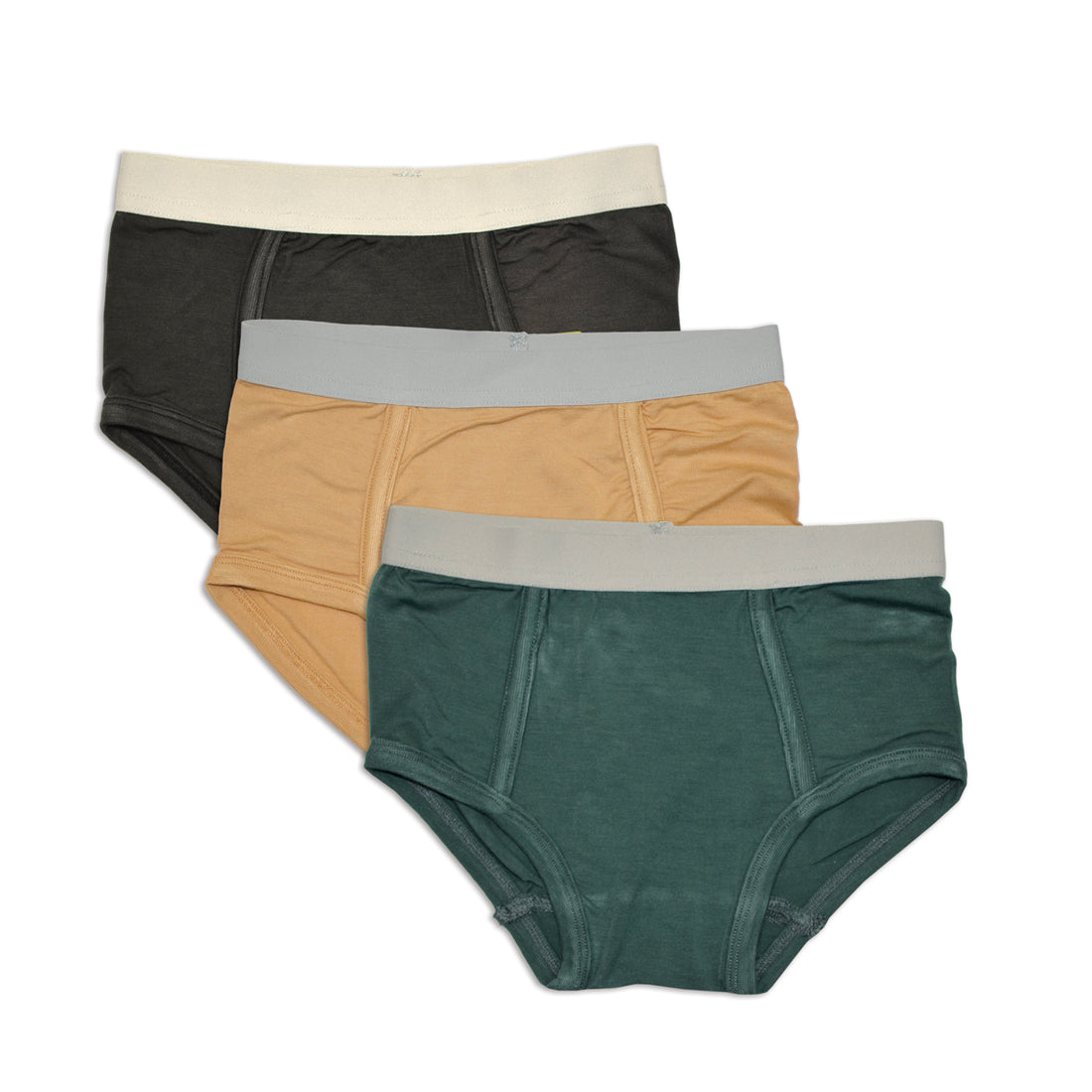 Bamboo Boys Brief Underwear - 3 Pack