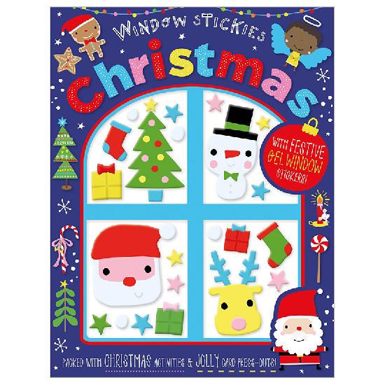 Christmas Window Stickies Activity Book