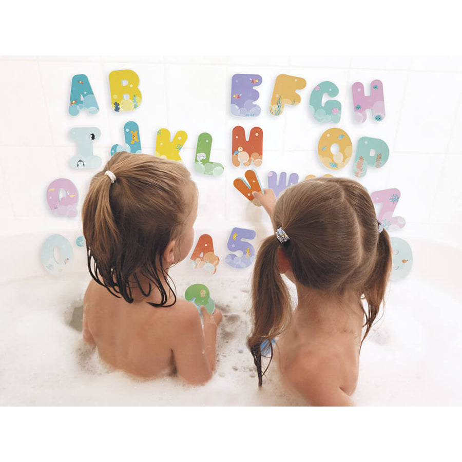 Bath Time Letters & Numbers