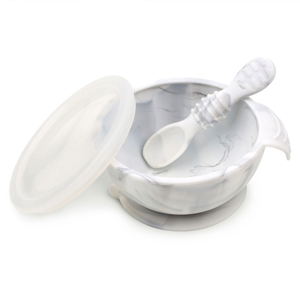 Bumkins Silicone First Feeding Set