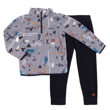 Two Piece Microfleece Base Layer Set - Boys size 14 only