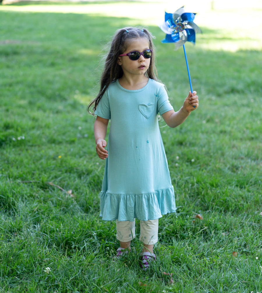 Bamboo Dress with Heart Pocket