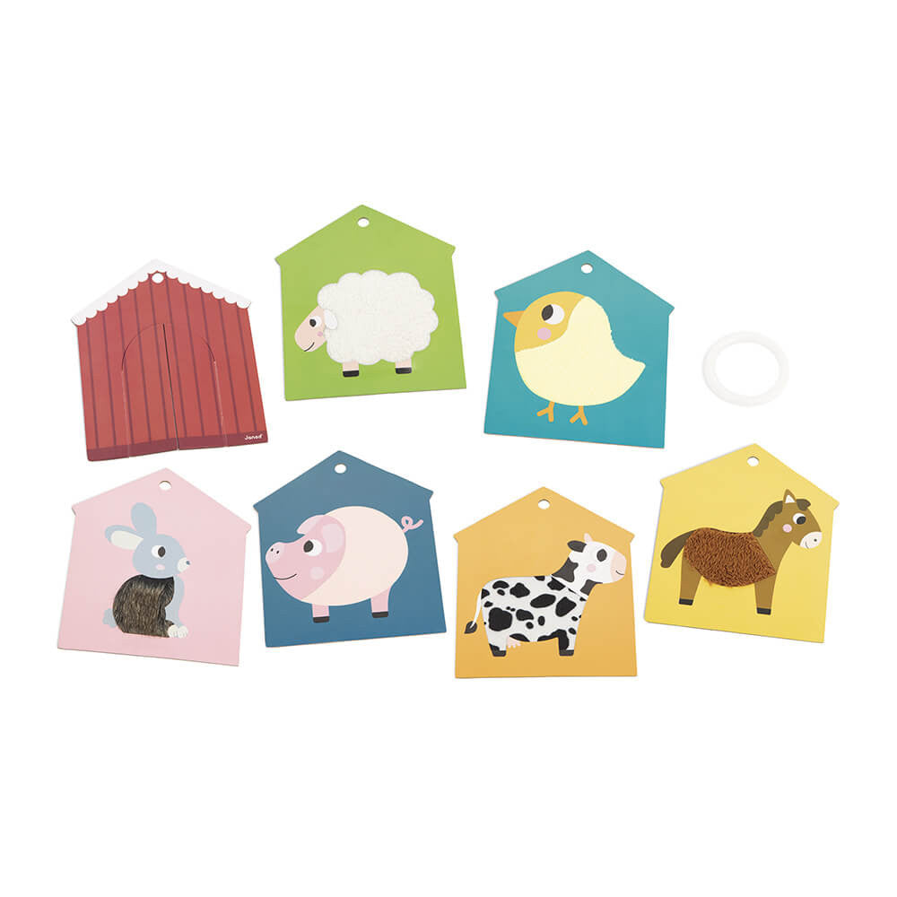 Tactile Farm Card Set