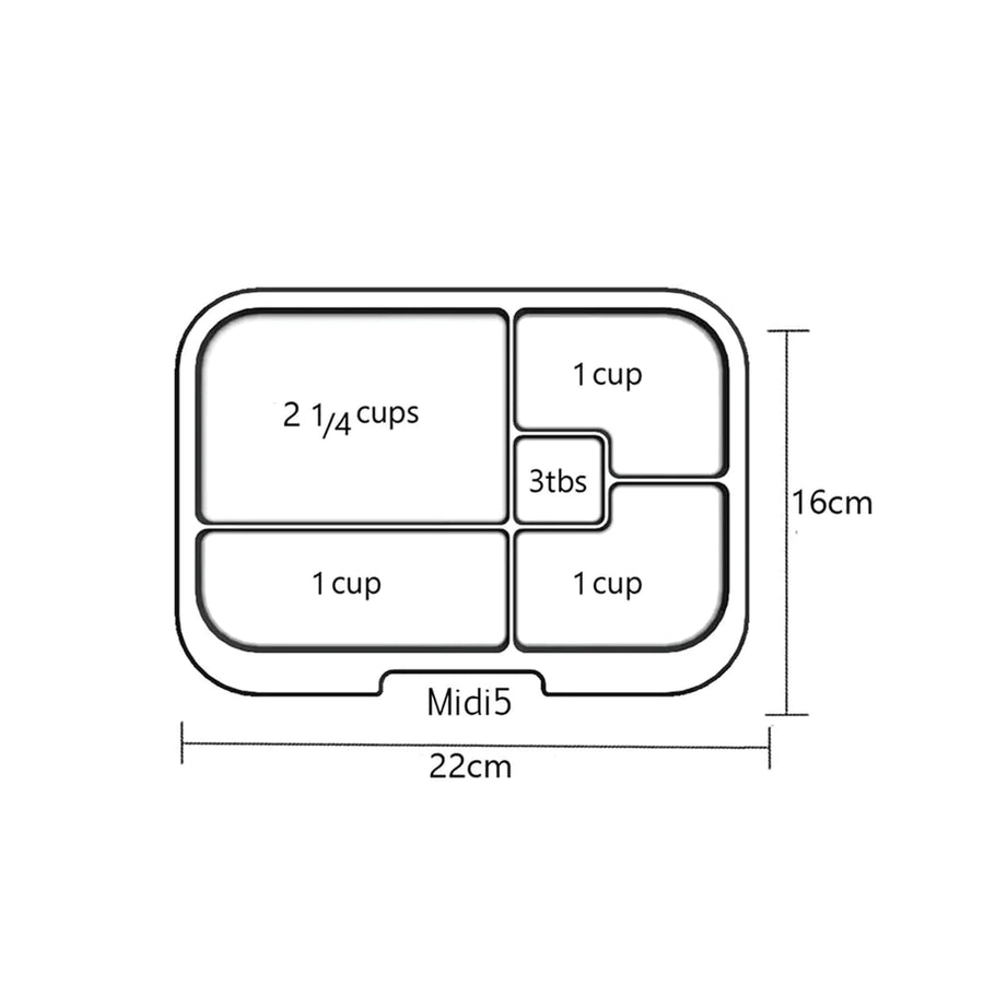 Midi 5 Bentobox