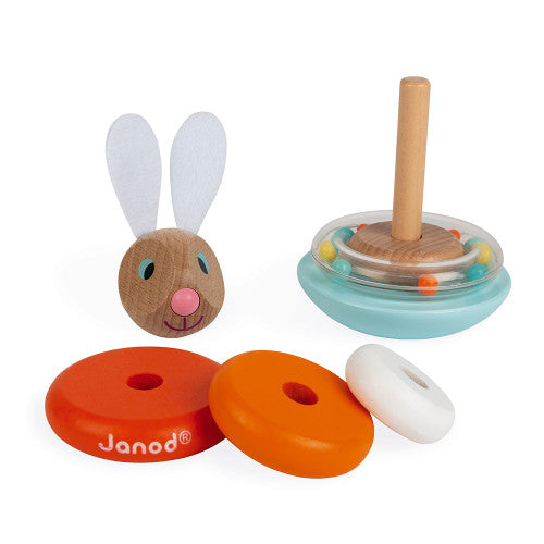 Janod - Bunny Rabbit Roly Poly