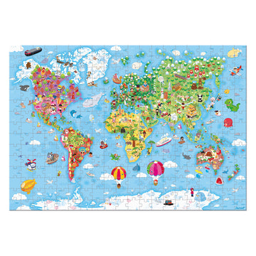 Janod 300 piece World Puzzle