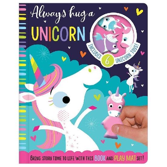 Always Hug a Unicorn Board Book - Read and Play