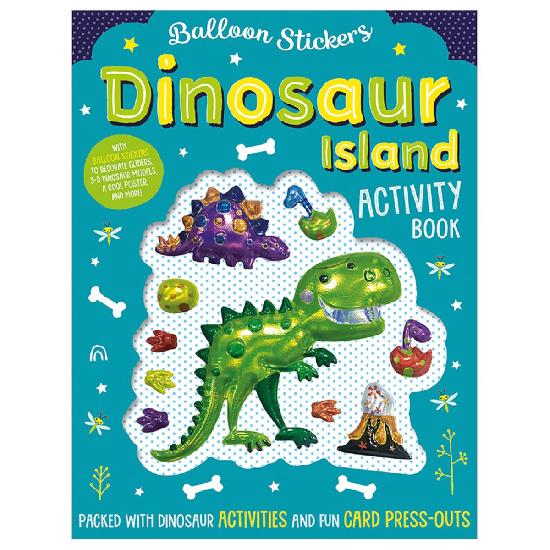 Balloon Stickers: Dinosaur Island Activity Book