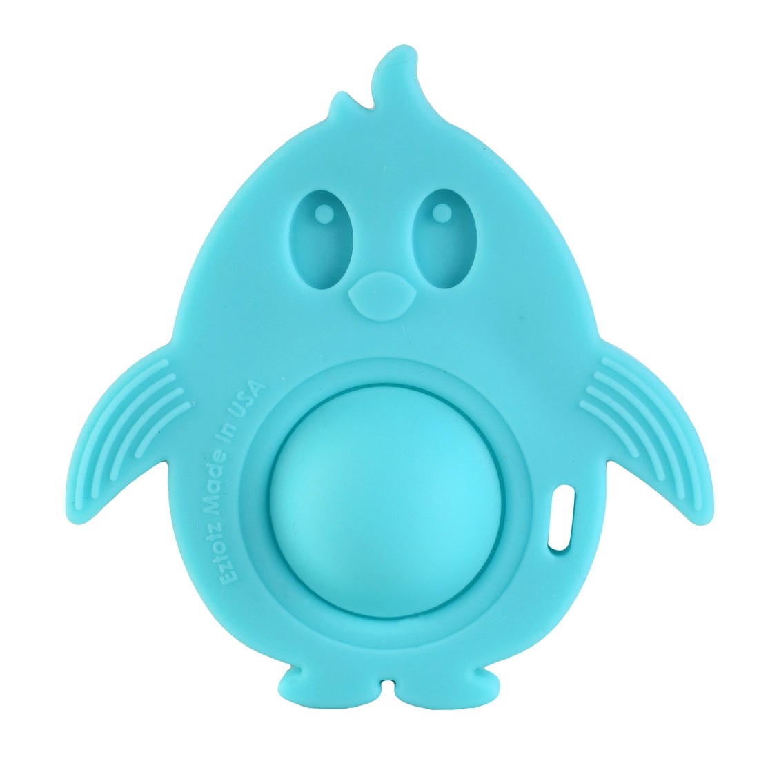 Eztots Push Pop Teether Toy - Teal