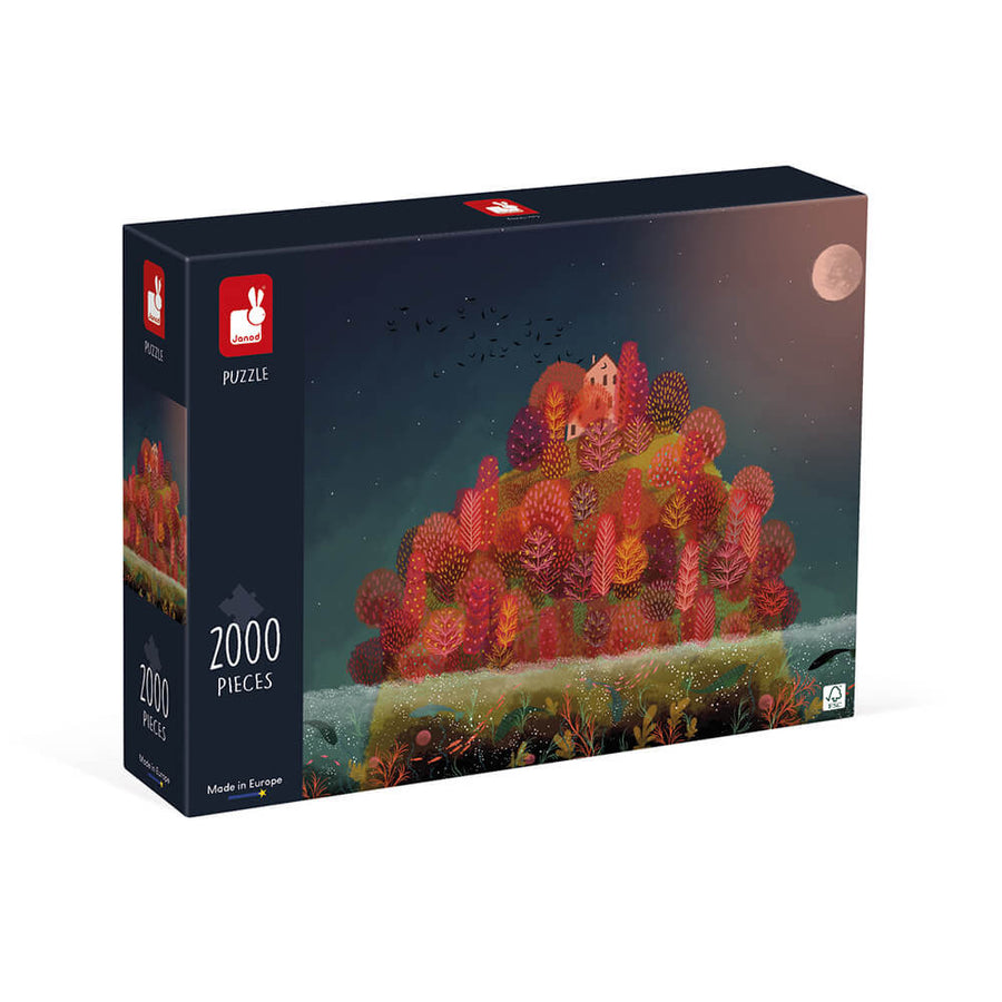Red Autumn 2000 pc Puzzle