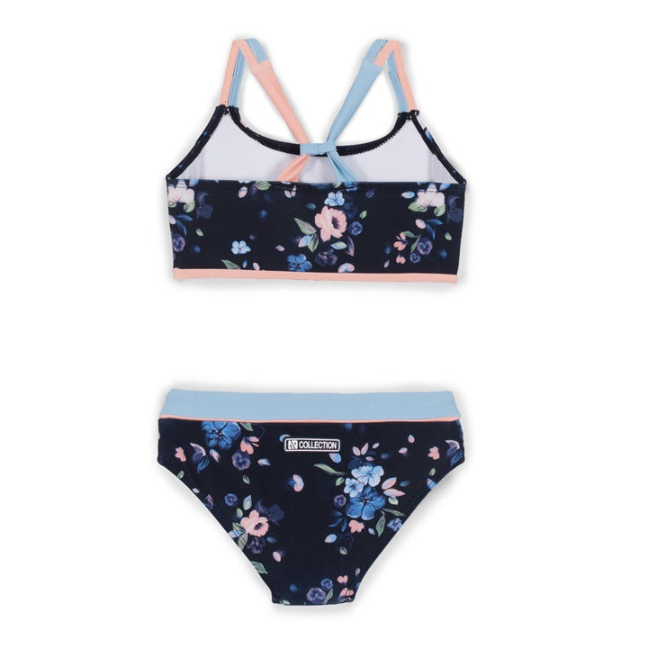 Two Piece Swimsuit - Navy (4-14)