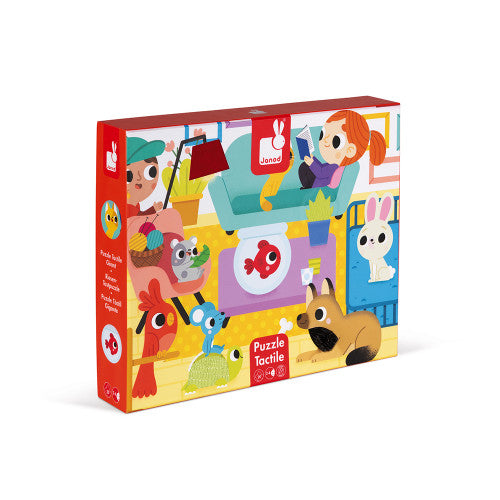 Janod Tactile Puzzle - 20 piece