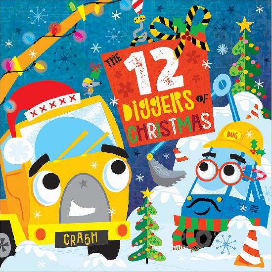 12 Diggers of Christmas Book