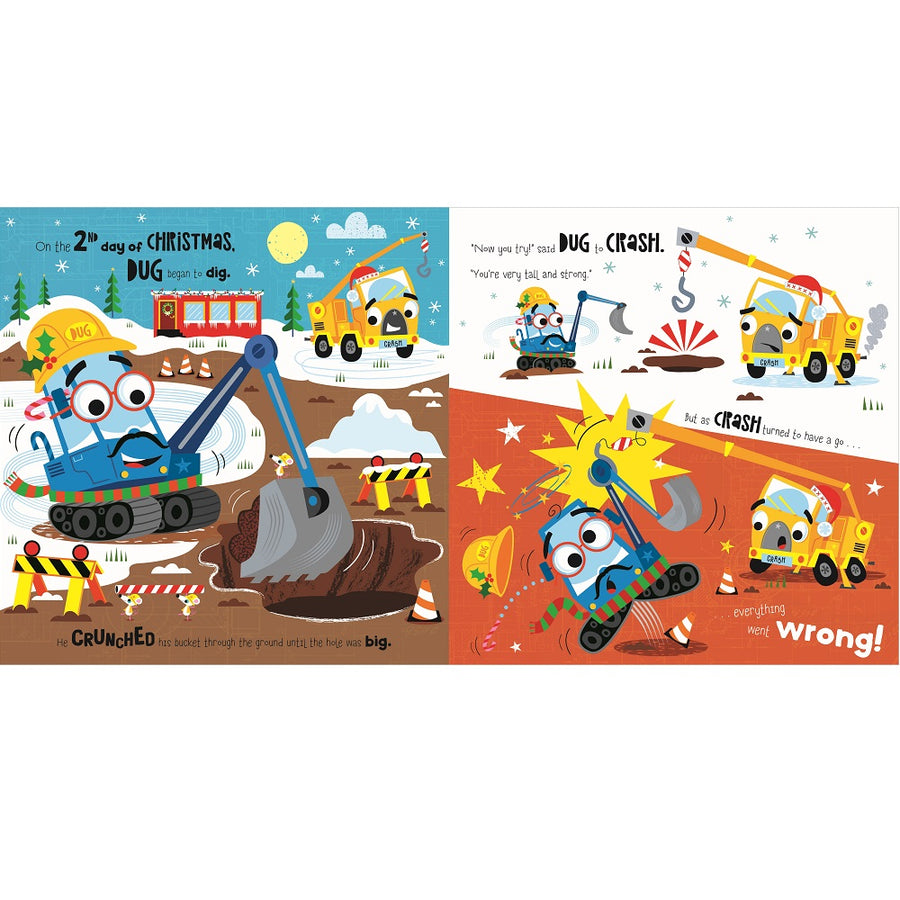 12 Diggers of Christmas Book